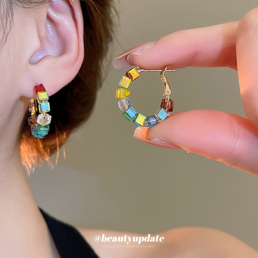 Women's Personality Fashion Trendy Light Luxury High-grade Earrings