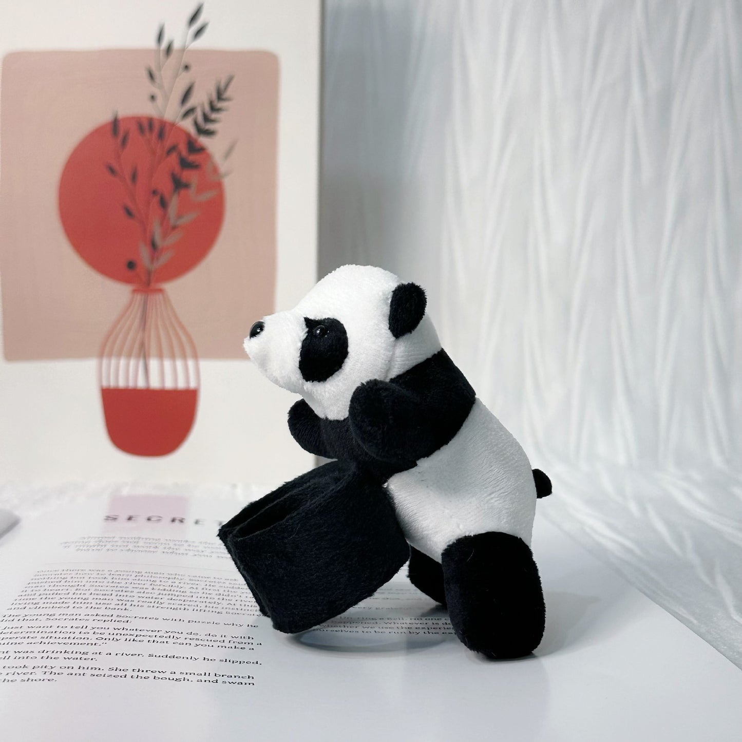 Cute Doll Plush Toys Decorations Sichuan Tourist Souvenir Cartoon Lying Bracelets