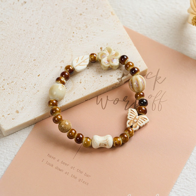 Ceramic Hand-woven Chinese Style Fashion Antique Bracelets