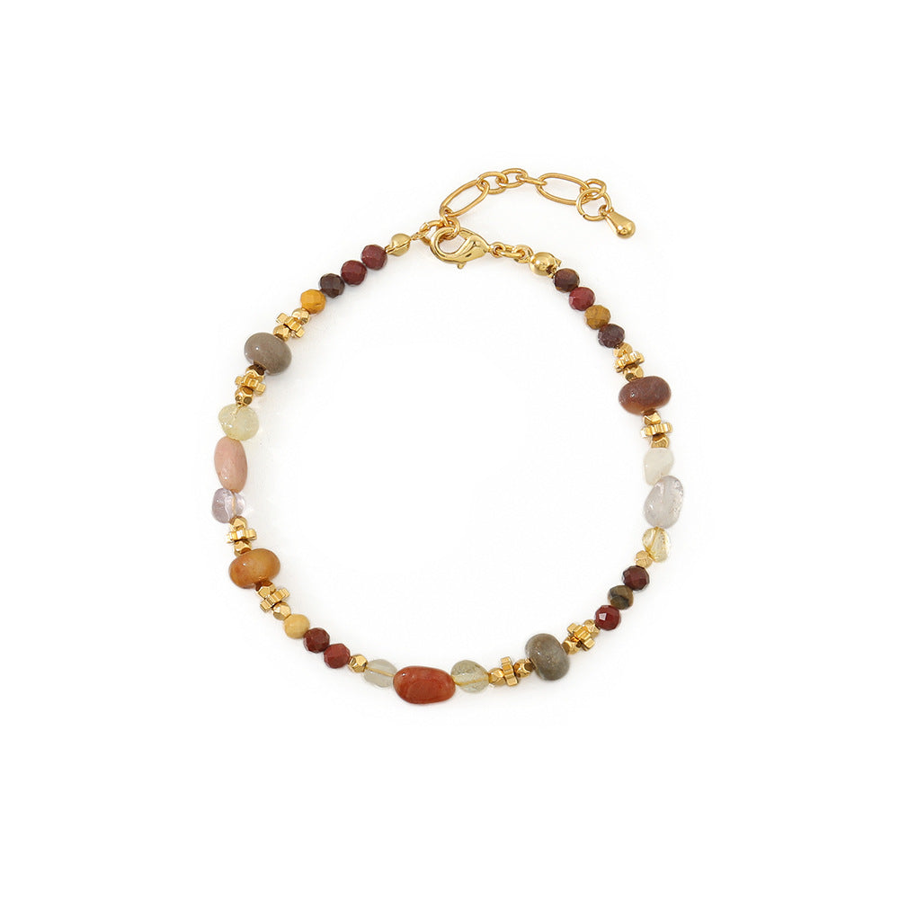 Style Lucky Natural Stone Design Retro Bracelets