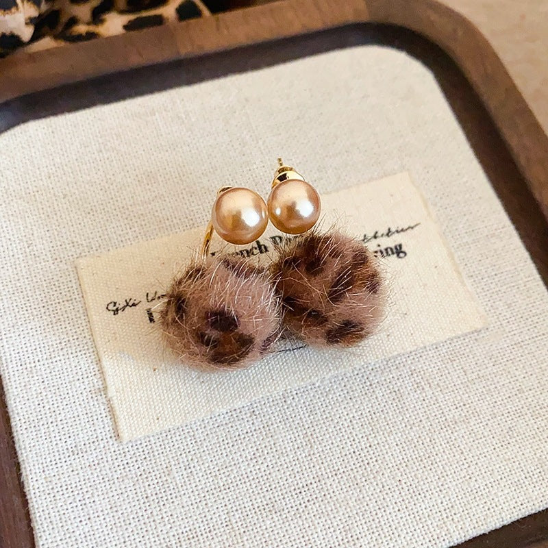 Women's Print Lovely Geometric Trendy Personality Light Luxury Earrings