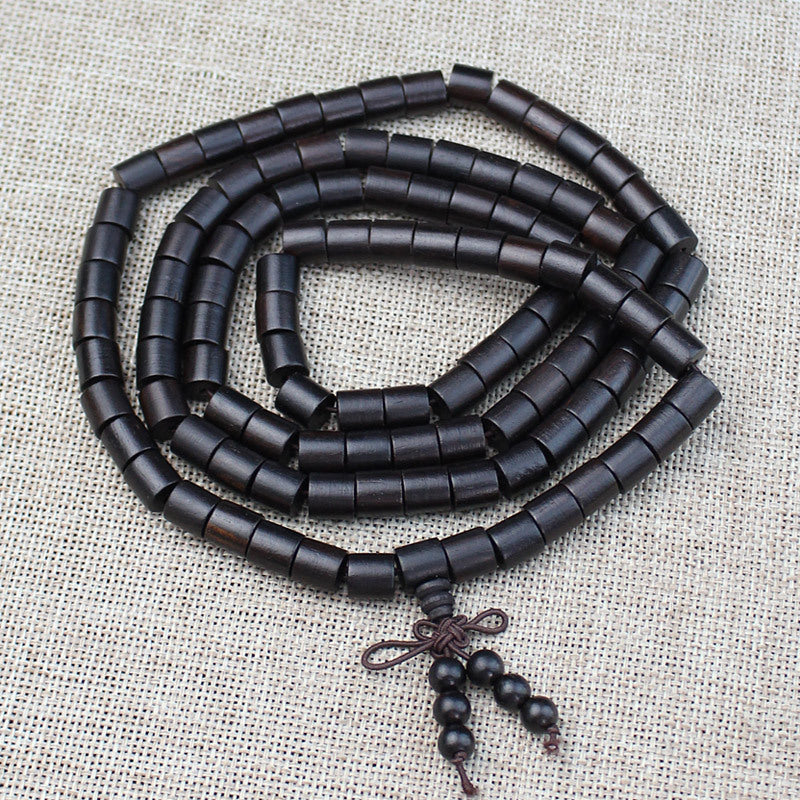 Women's & Men's Blackwood Buddha Beads Gift African Ebony Raw Bracelet