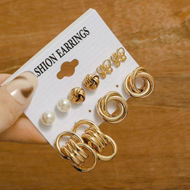Women's Fashion Minimalism Temperament Wild Exaggerated Personalized Rings