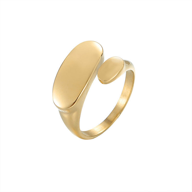 Trendy Jewelry Style Personalized Design Stainless Steel Casting Rings