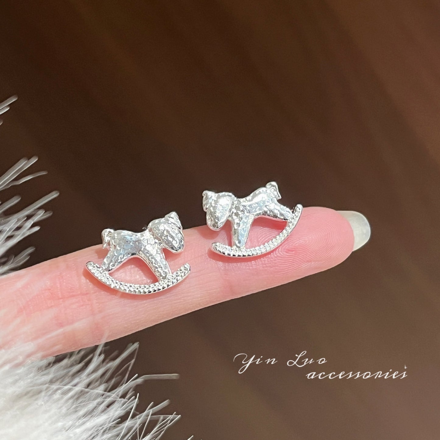 Women's Horse For Simple Compact Delicate Fashion Stud Earrings