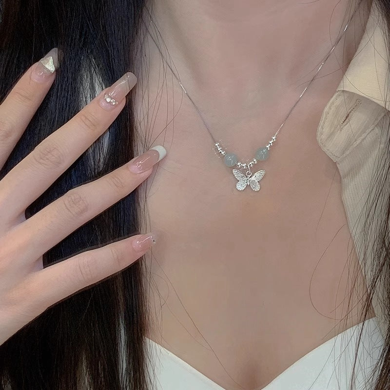 Women's Sier Light Luxury High-grade Design Clavicle Necklaces