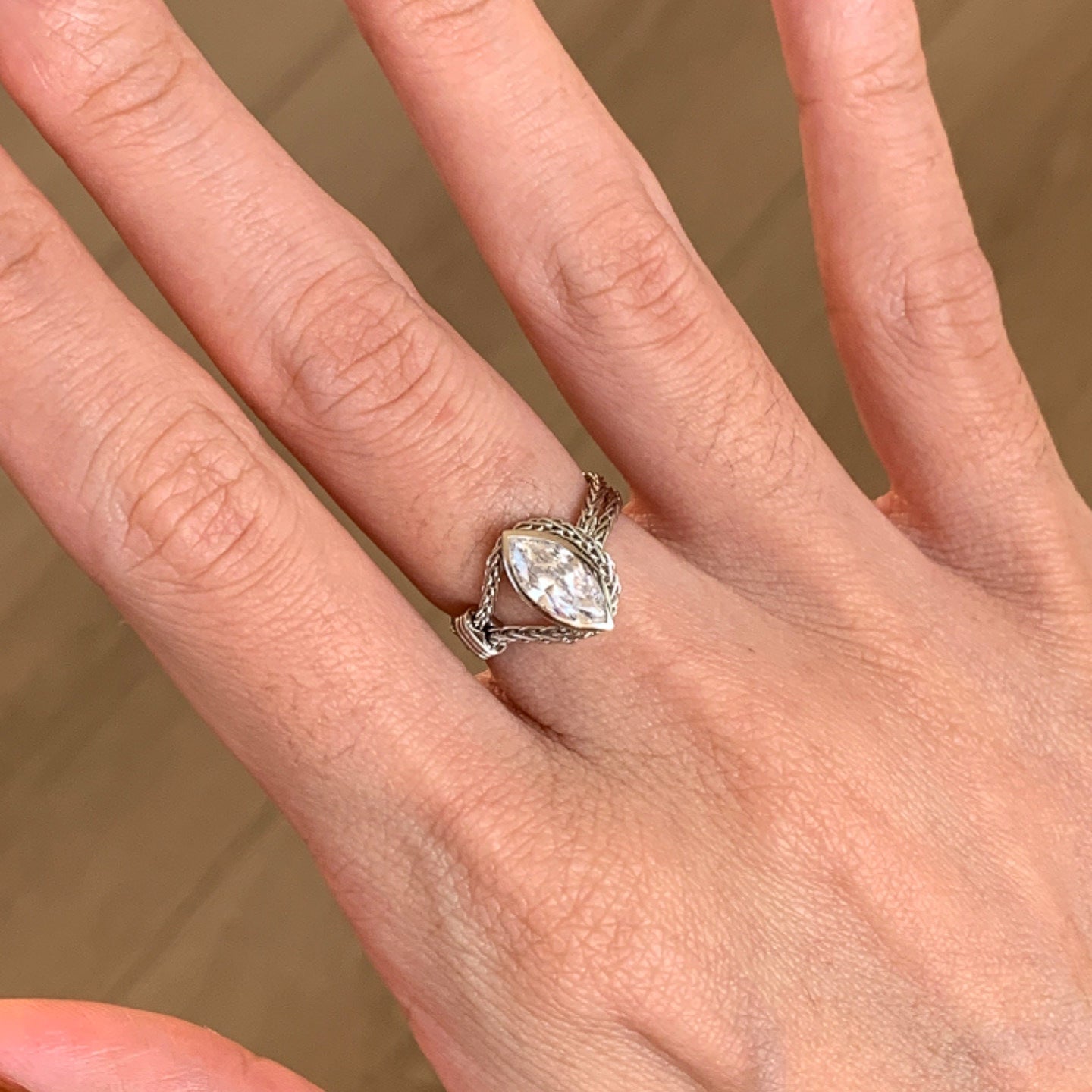 Flexible Chain Index Finger Tail Niche Female Exquisite Rings