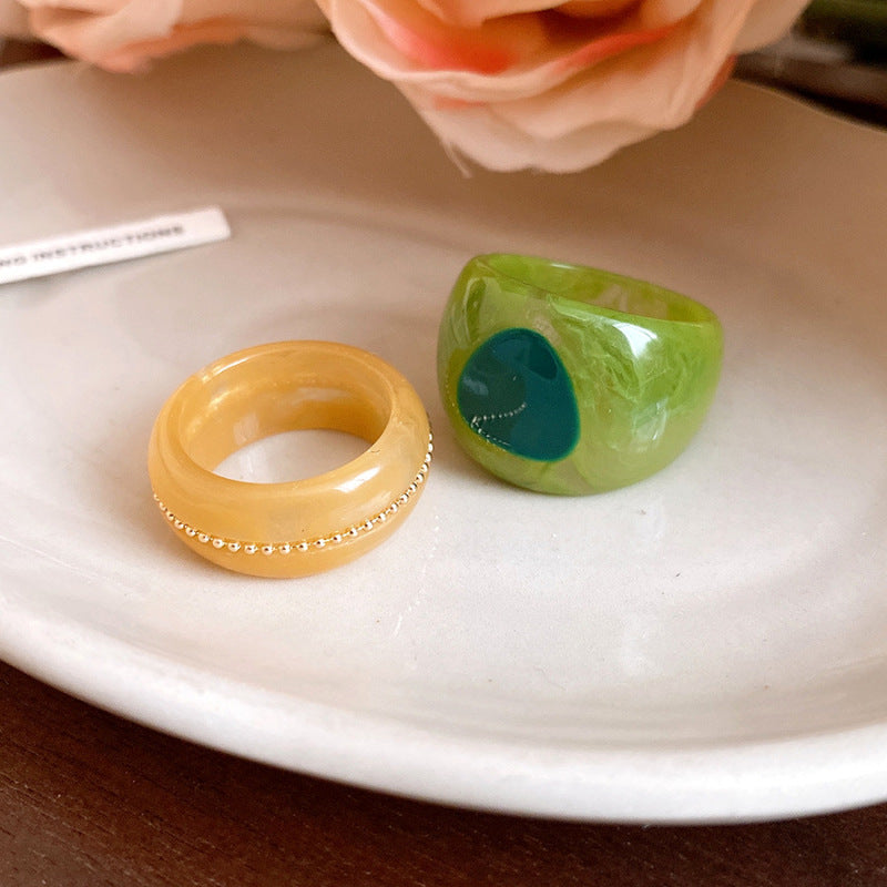 Women's Open Exaggerated Niche Index Finger Light Luxury High-grade Ring