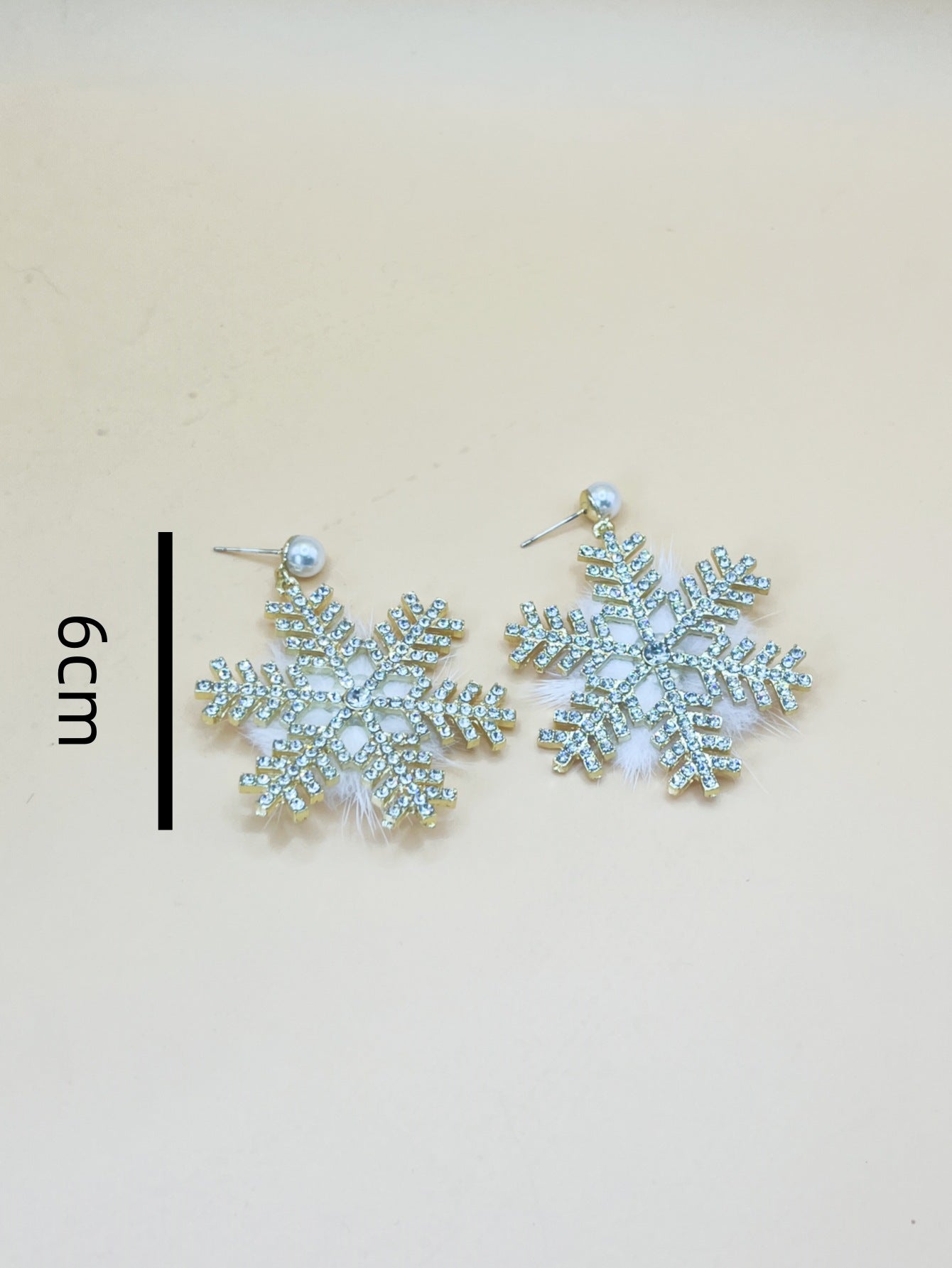 Snowflake Christmas Tree Fashion Trend Holiday Earrings