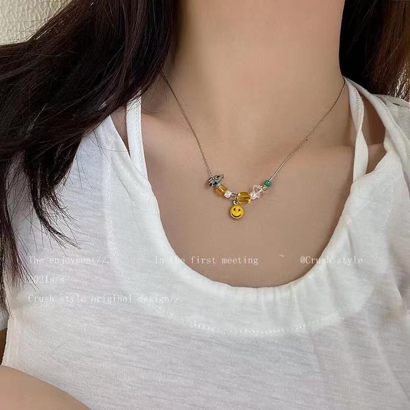 Women's Sweet Pure Love For Light Luxury Minority Design Necklaces