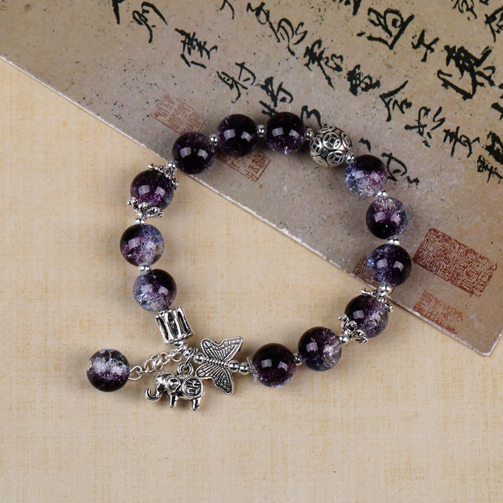 Bell Butterfly Hot Flower Crystal Cultural Bracelets