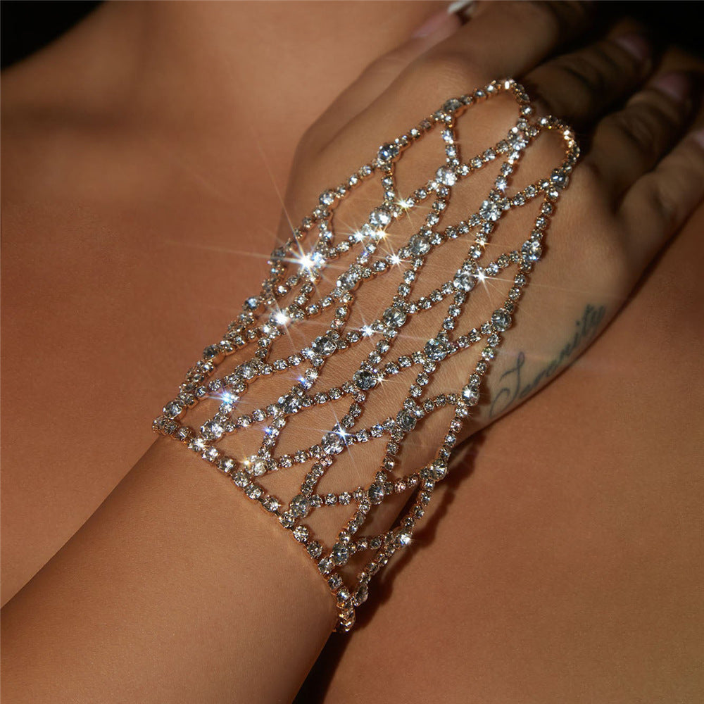 Women's Out Party Dance Super Shiny Crystal Bracelets