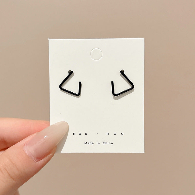 Pearl High-grade Butterfly Ear Clip Fashionable Earrings