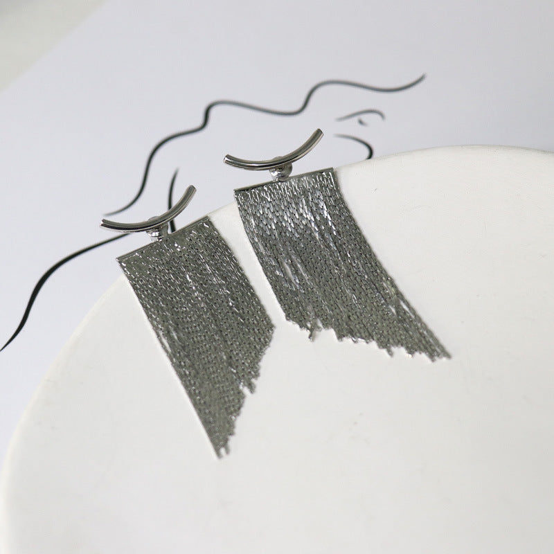 Metallic Tassel Niche Design Front Rear Wear Rings