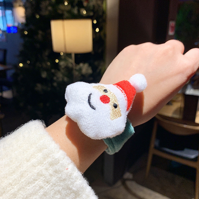 Christmas Plush Pop Cute Cartoon Doll Couple Small Gift Bracelet