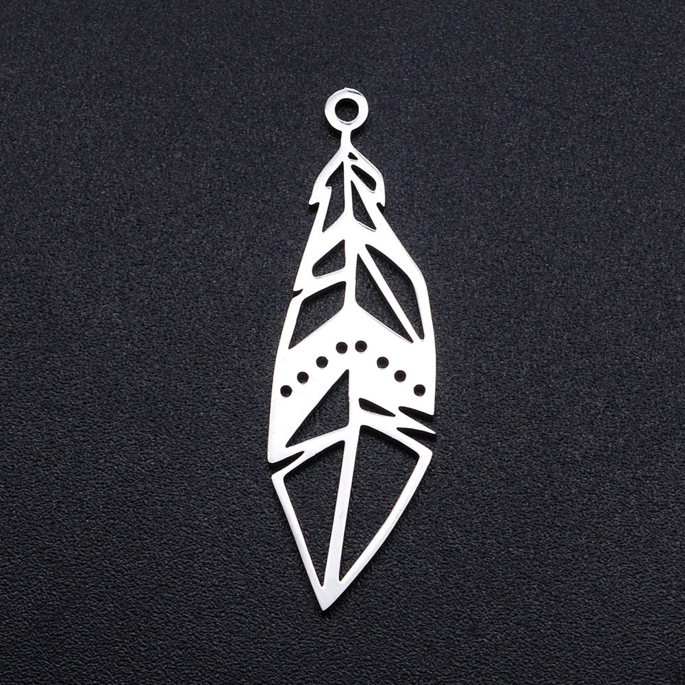 Tree Christmas Titanium Steel Lucky Ornament Necklaces