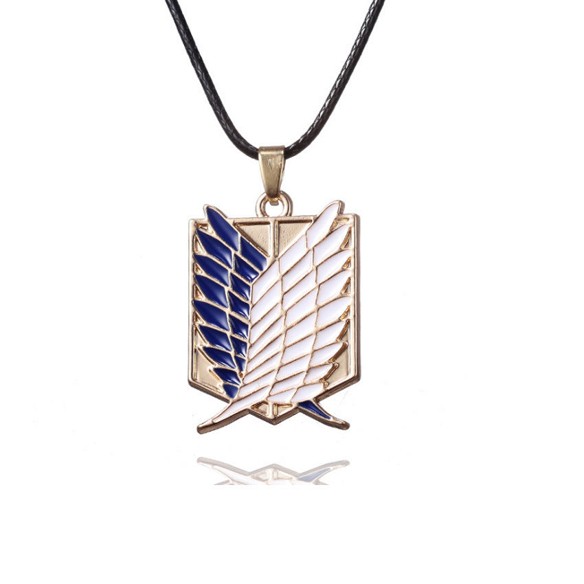 The Change Of Hot Blood Derivative Wings Sword Law One-horned Necklace