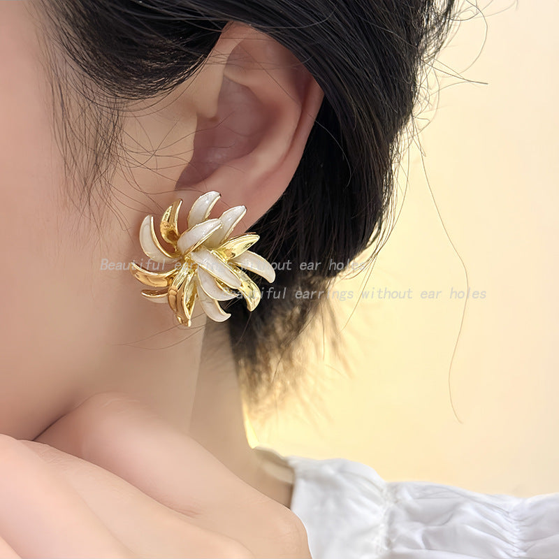 Flowers Stylish High Profile Generous Unique Rings