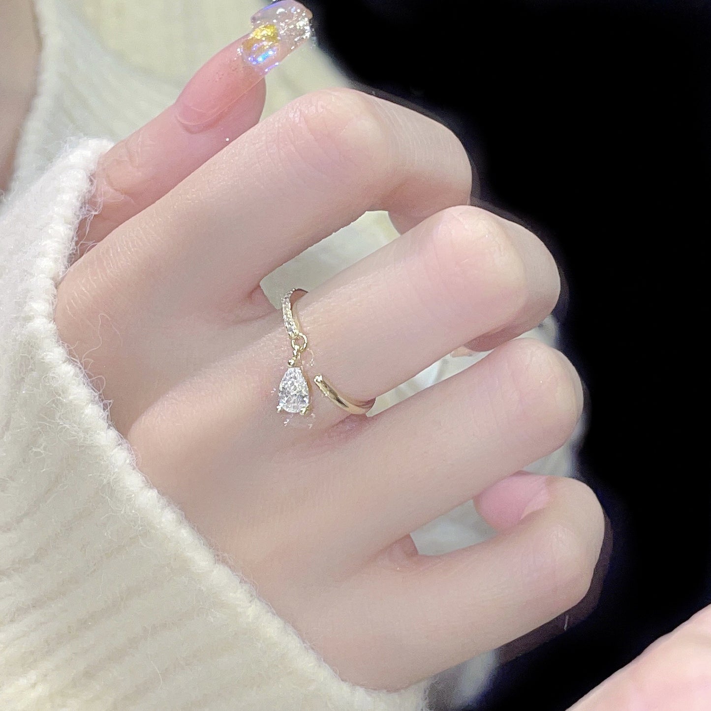 Monster Sweet Cool Cartoon Cute Girlfriends Ring