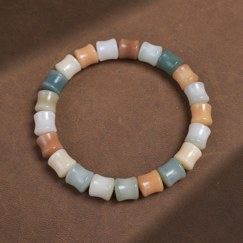 Women's & Men's Natural Bodhi Bead Pliable Temperament Hand Toy High Oil Density Bracelets