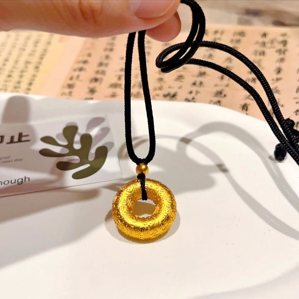 High Color Protection Gold Store Alluvial Pendants