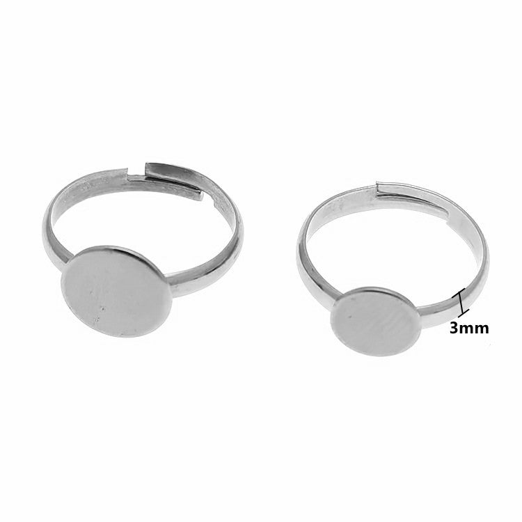 Steel Welding Wafer Adult Adjustable Stick Ring