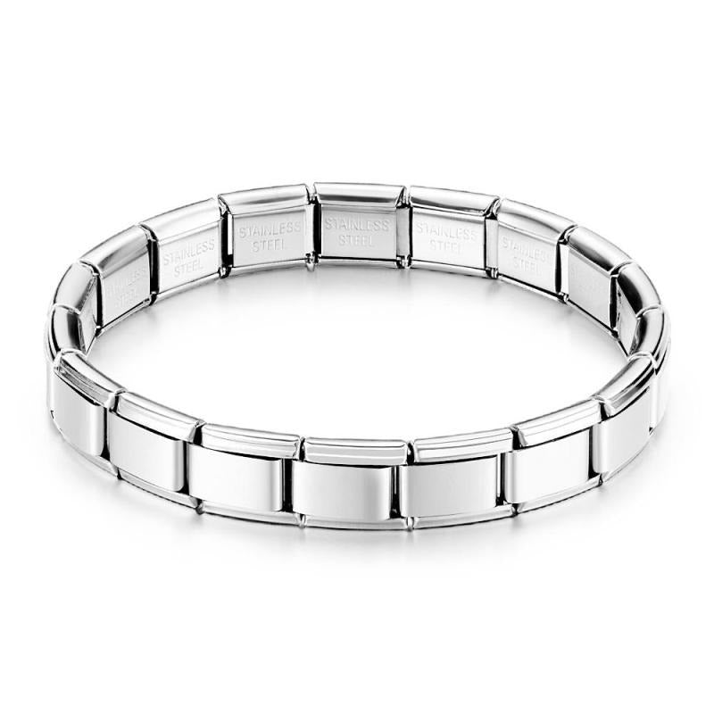Italian Module Light Plate Color Concentrate Bracelets