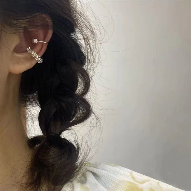 Match Sets Of Cute Finely Inlaid Girly Ear Stud Earrings