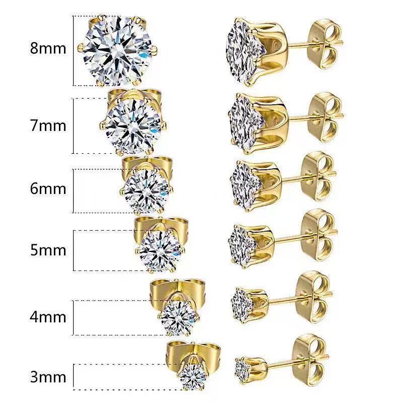 Women's Flash Classic Zircon Simple Fashion Ear Rings