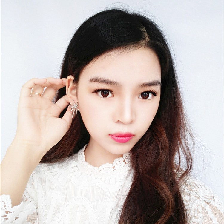 Women's Metallic Sea Urchin Simple Style Retro Geometric Exquisite Light Earrings