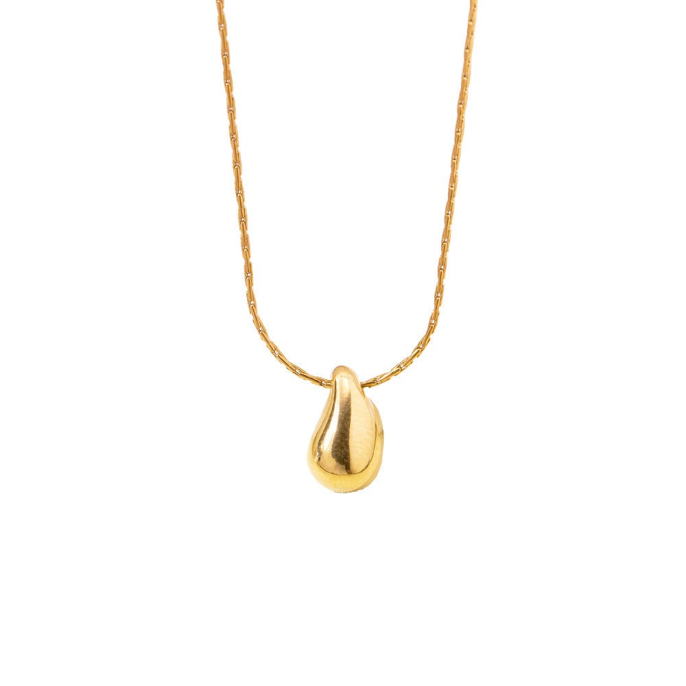 Water Drop Female Niche Bag Simple Affordable Luxury Fashion Temperament Necklace