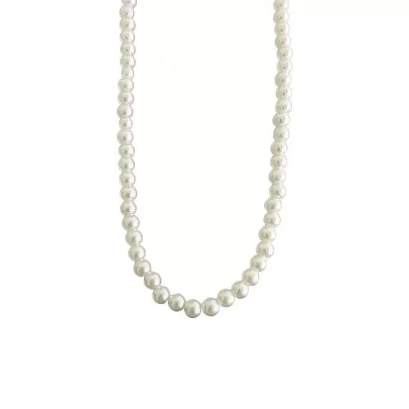 Beads Pearl Light Luxury Minority High Necklace