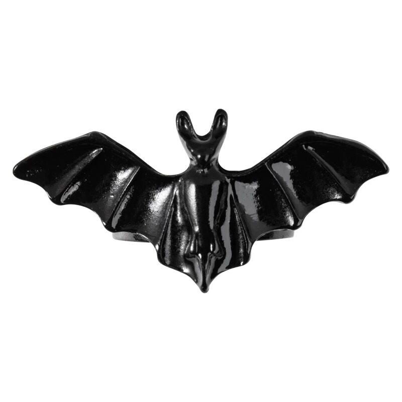 Women's & Men's Personality Gothic Open Bat For And Rings