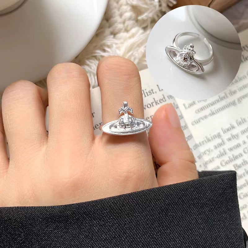 Enamel Planet Personalized Designer Model Female Not Minority Fashion Open Ring