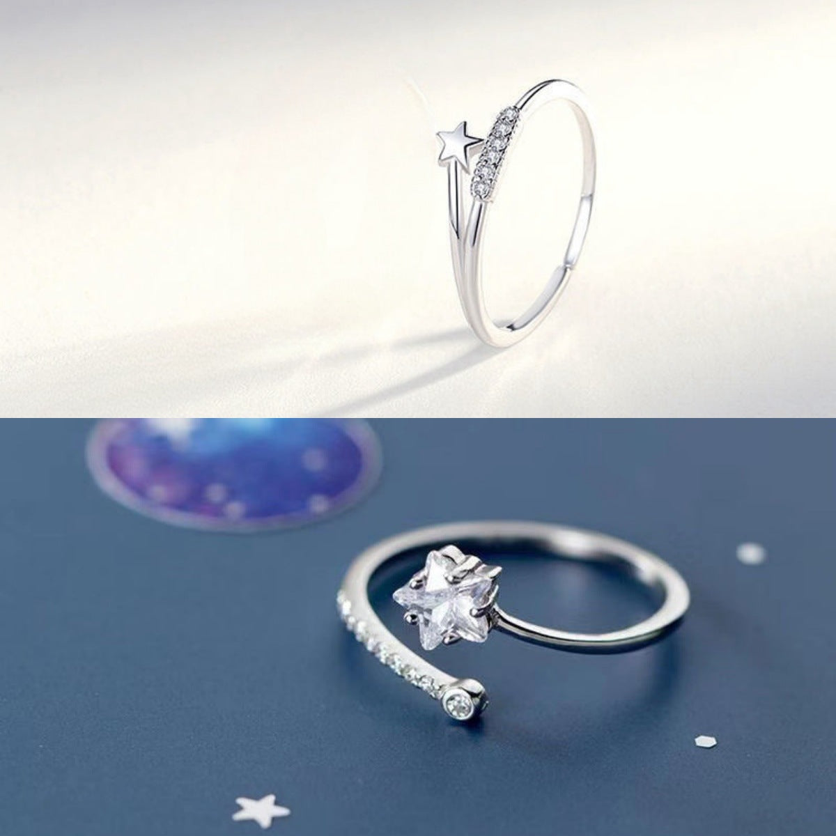 Temperament Wild Opening Adjustable Design Gift Fresh Ring