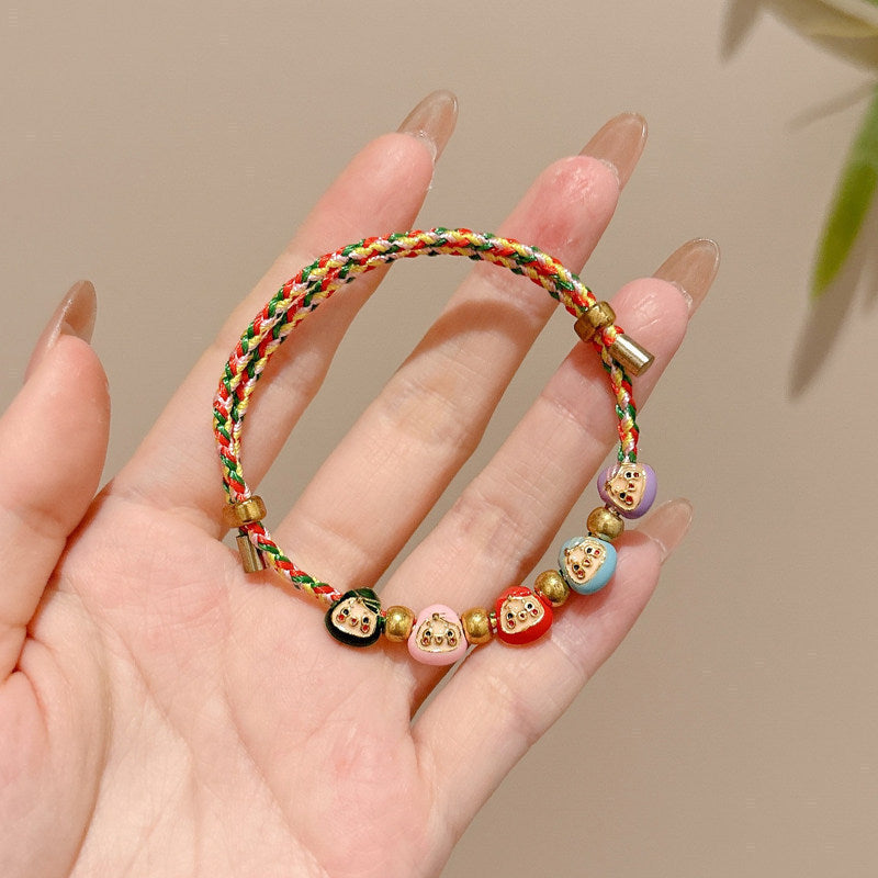 Boat Festival Carrying Strap Colorful Rope Wind Hand-woven Bracelet