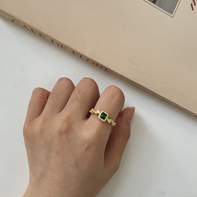 Female High Sense Graceful Fashionable Index Finger Rings