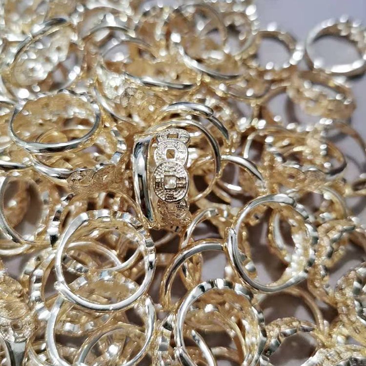 Men's Brushed Cord For Braiding Style Personalized Minority Rings