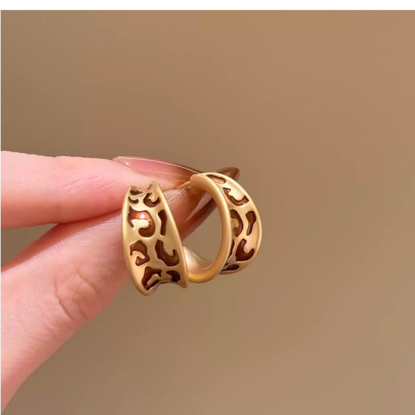 Women's Personality Fashion Trendy Light Luxury High-grade Earrings