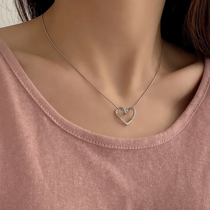 Women's Mori Style Blue Mermaid Tears Fish Cat Clavicle Chain Light Necklace