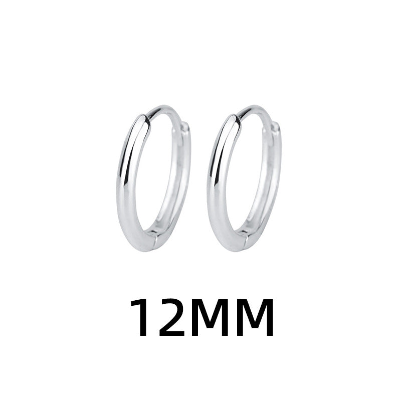 Personality Twin Bone Minimalist Design Simple Clip Before Ear Buckle