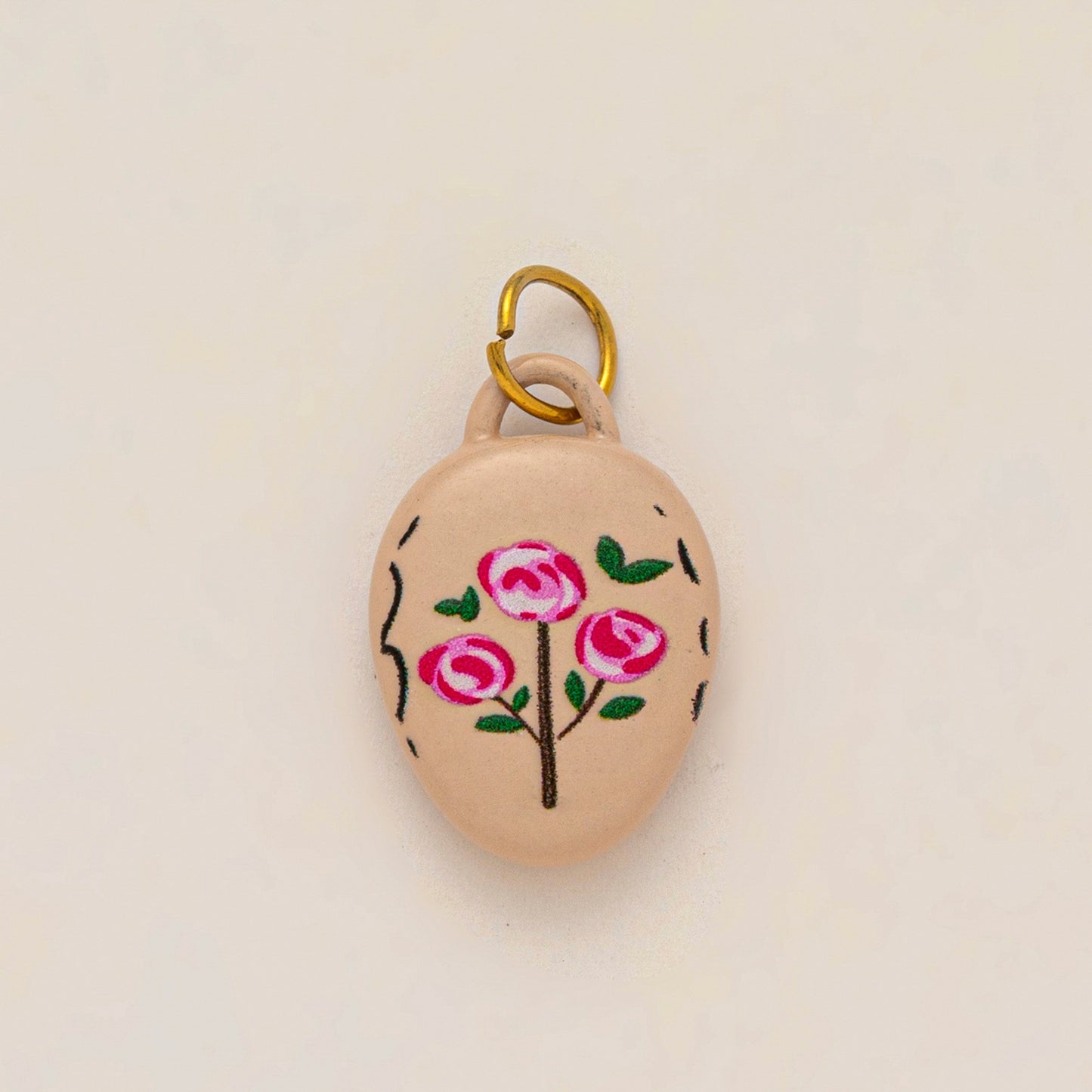 Women's Steel Strawberry Jam Parts Vacuum Pendants