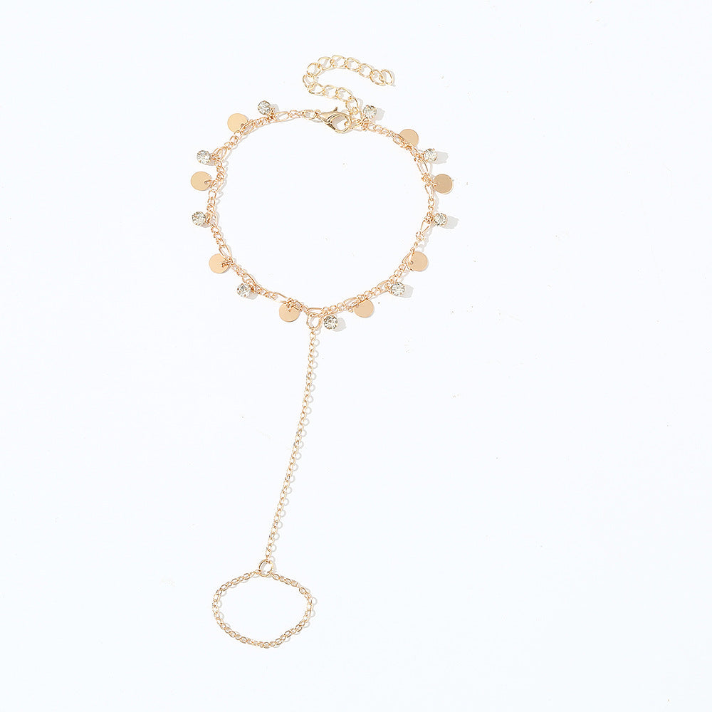 Simple Girly Fashion Round French Minority Temperament Bracelet