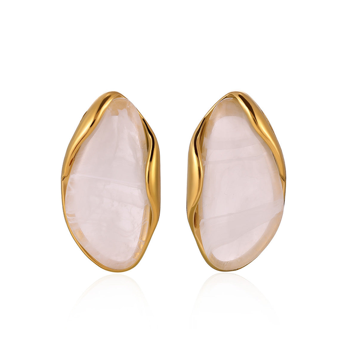 Women's Unique Geometric Retro Minority High-grade Simple Stud Earrings