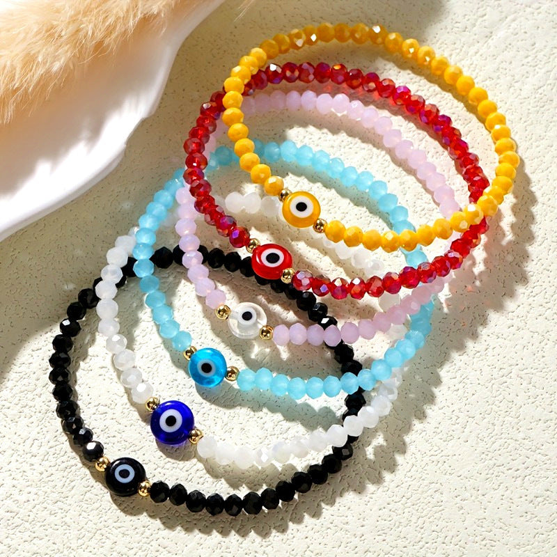 Cute Style Niche Fresh Couple Bead Necklace