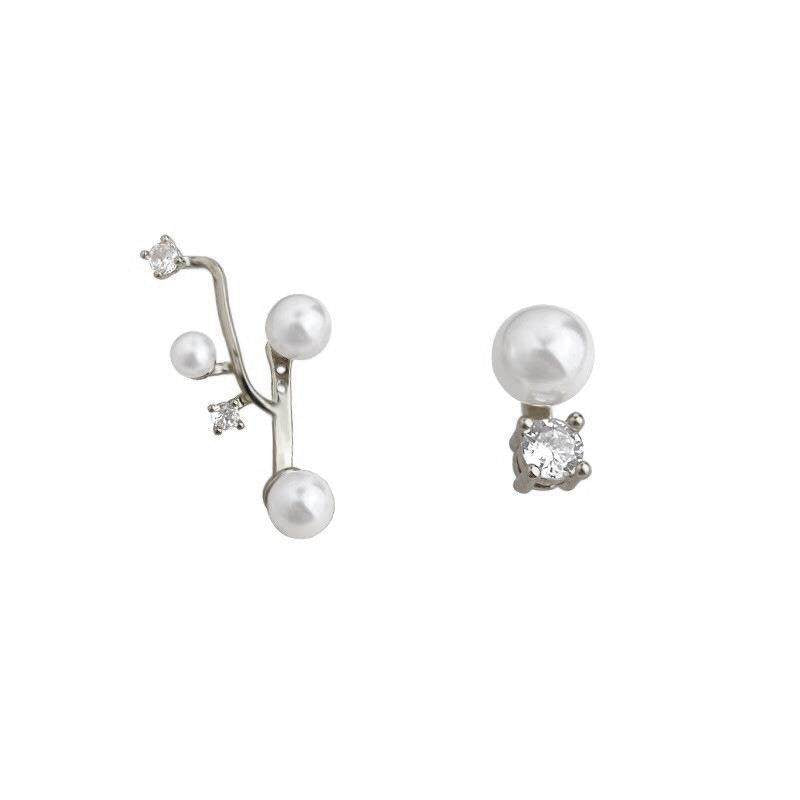 Women's Diamond Pearl Light Luxury High-grade Super Beautiful Stud Earrings