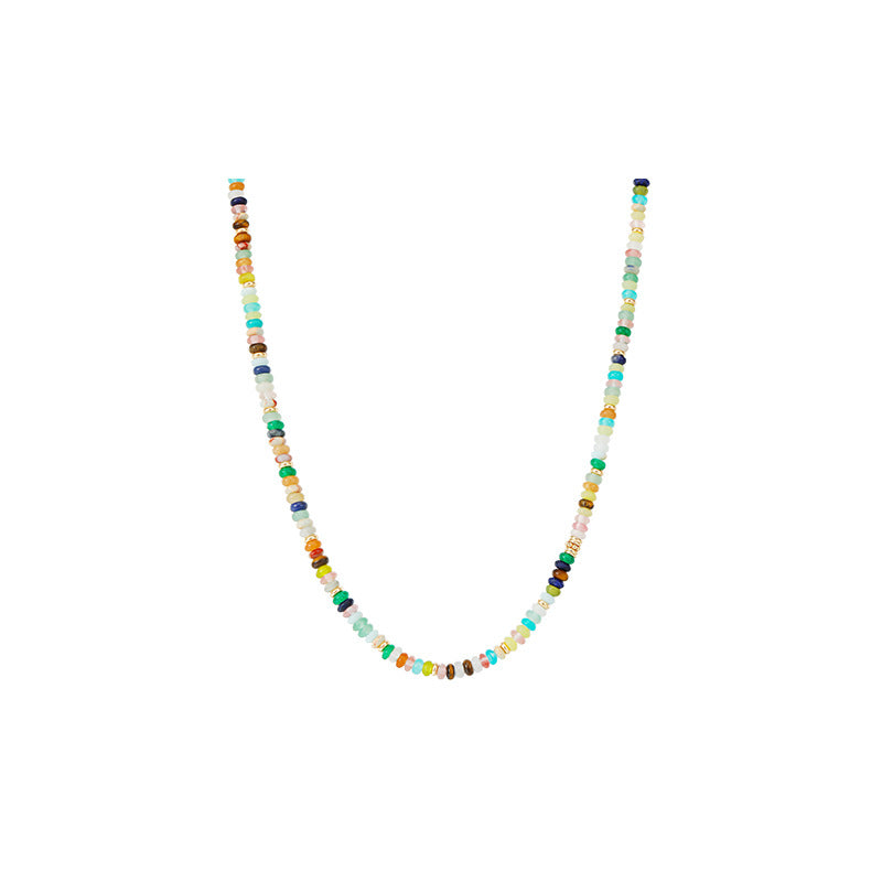 Dopamine Beaded Female Summer Clavicle Chain High Necklaces