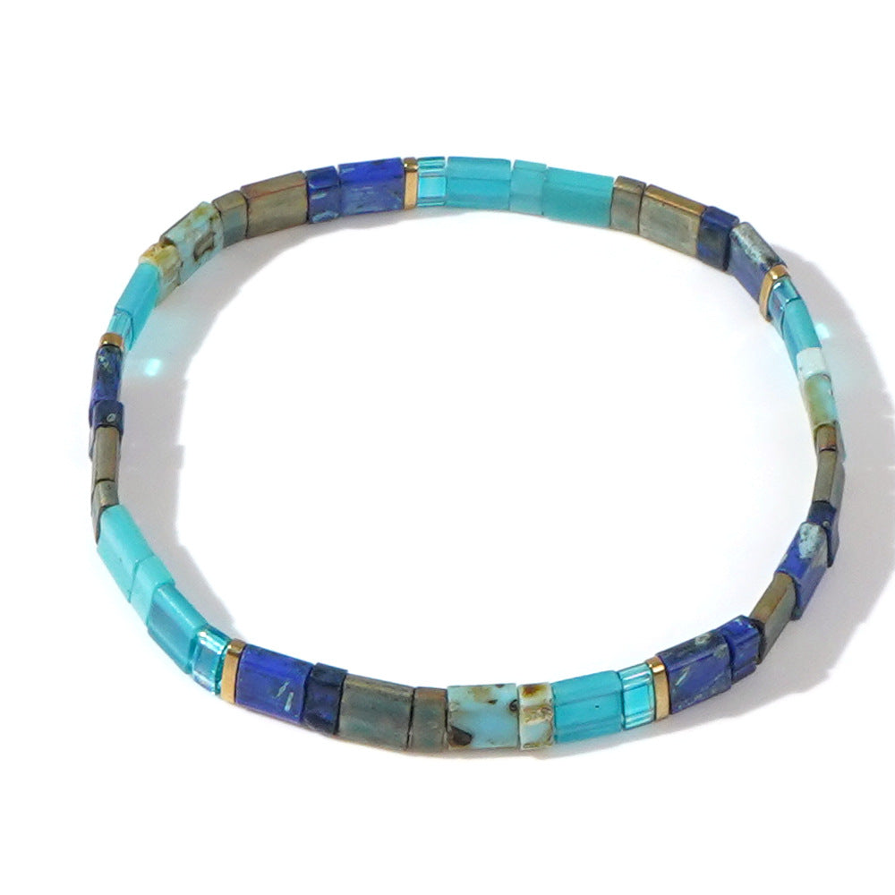 Women's Bohemian Style Niche Beads Handmade Beaded Distressed Small For Bracelet