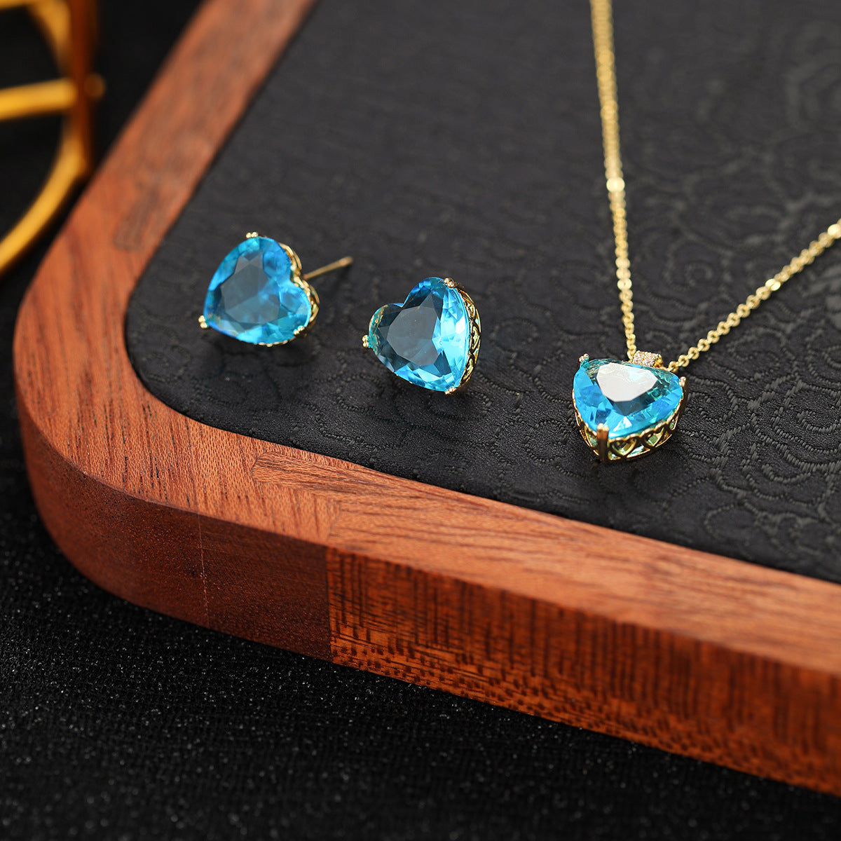 Glamorous Comfortable Two-piece Affordable Luxury Fashion Jewelry Set