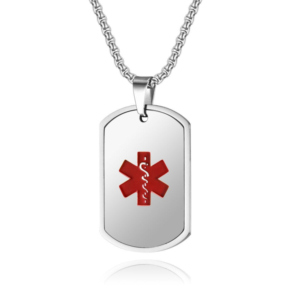 Aid Medical Logo Snake Stick Life Pendants